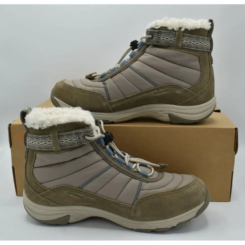Merrell‎ Womens 7 Approach Sport Mid Polar Waterproof Snow Boots Shoes